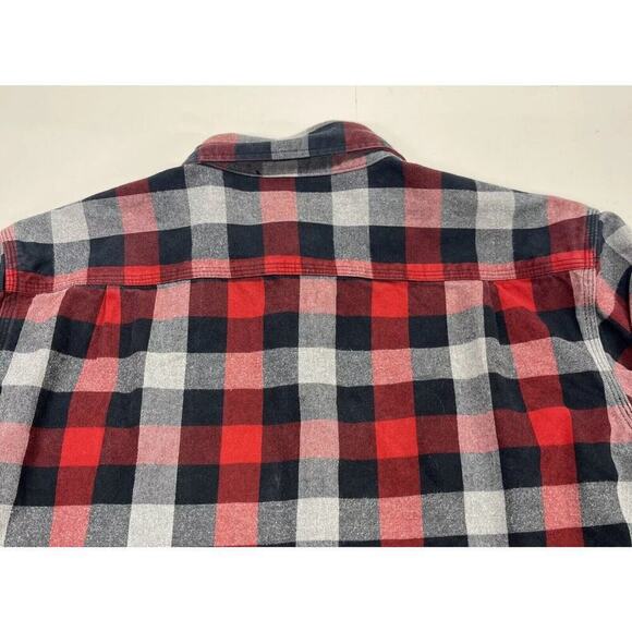 Carhartt Men’s Heavy Weight Flannel Long Sleeve Shirt XL Tall Original Fit - Picture 6 of 11